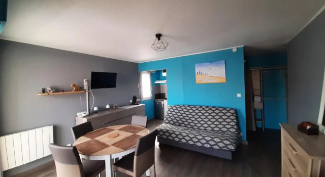 Студия Le Petit Bleu de Didonne 28m2 150 m de la plage avec balcon