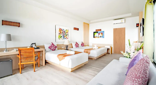 Люкс Cabana Villa Cha-Cha Krabi Beachfront Resort