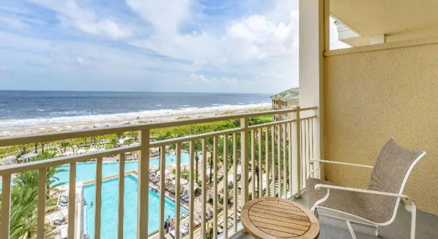 Двухместный номер Deluxe с балконом Omni Amelia Island Resort & Spa
