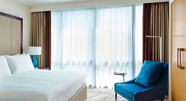 Двухместный люкс Executive c 1 комнатой London Marriott Hotel Canary Wharf