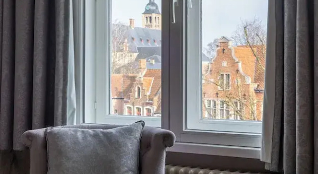 Трёхместный номер Standard с видом на канал Hotel Ter Duinen