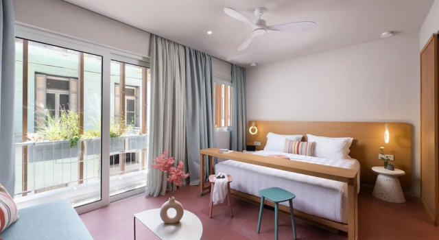 Двухместный номер Deluxe с балконом Alkima Athens Wellness Stay