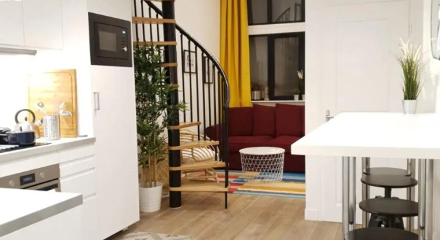 Loft Luxe Liberté, Rezervasyon Daire Carros otoparklı oteller, Otopark