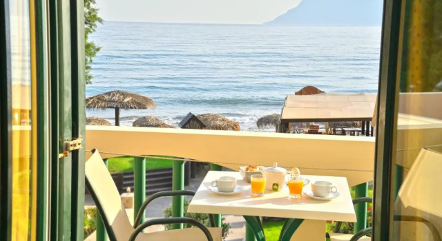 Студия с видом на море Maria Beach Hotel