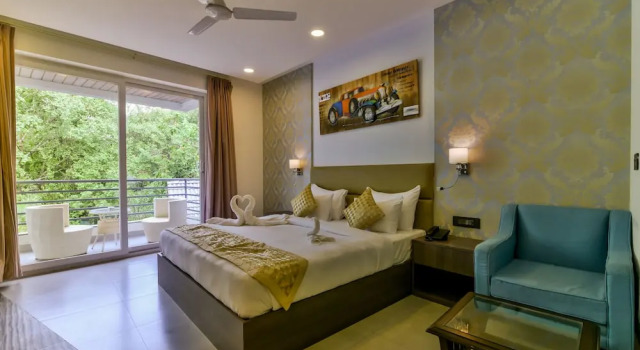 Двухместный номер Superior с балконом и с красивым видом из окна Ramatan Resort