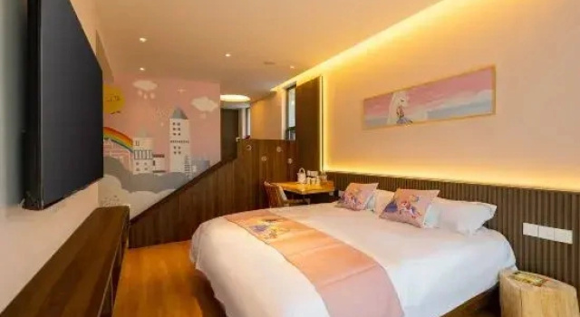 Двухместный семейный люкс Zhongze Xiyou Homestay