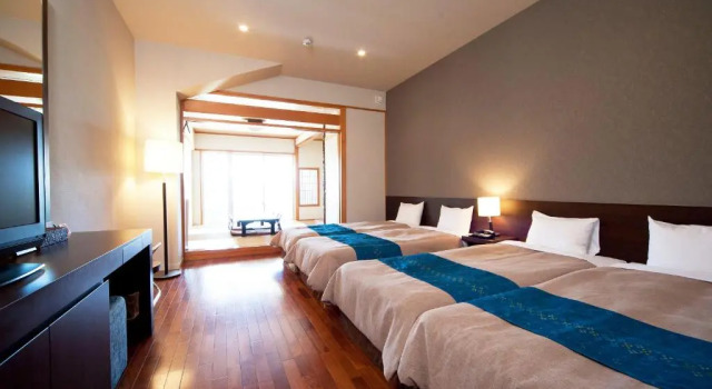 Четырёхместный номер Standard Hotel Hamahigashima Resort