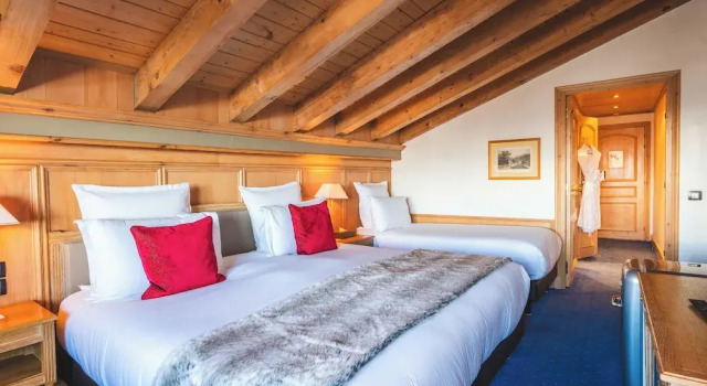 Трёхместный номер Premium Hotel Le Carlina Courchevel 1850
