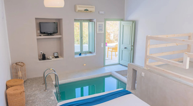 Люкс с видом на море Pylaia Boutique Hotel & Spa