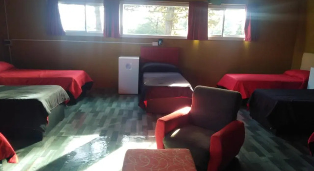 Кровать в общем номере Hostel Sentir Indiano