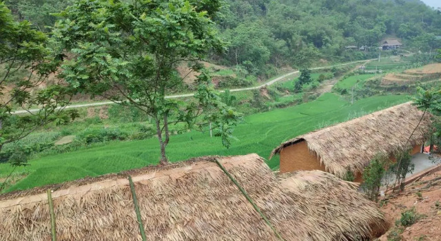Бунгало Superior Pu Luong Riverside Lodge