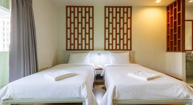 Двухместный номер Deluxe с балконом Siamaze Hostel