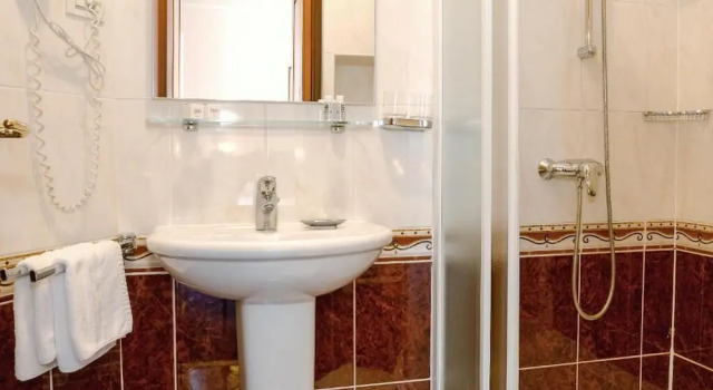 Одноместный номер Standard с балконом и с видом на море Hotel Savoy