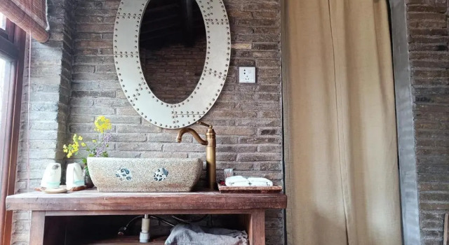 Семейный номер Standard с красивым видом из окна WuYuan QiYe YanXiang Guesthouse