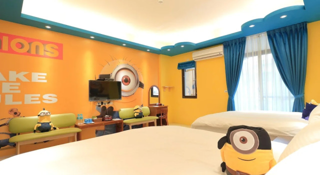 Четырёхместный номер Standard с балконом Sunshine B&B
