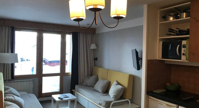 Belle Plagne Apartment On Slopes For 6 People Of 35M2 Th119, Забронировать Апартаменты/квартира Бель-Плань Ла-Плань-Тарантез