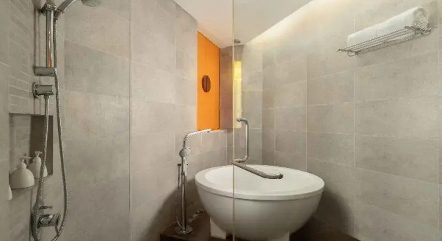 Standard Casal quarto varanda e com vista para o jardim Angsana Lang Co
