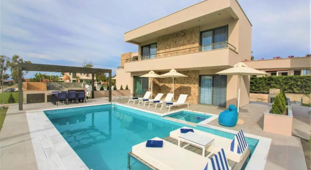 Вилла с 3 комнатами Ocean Private Villas - Pefkochori Halkidiki