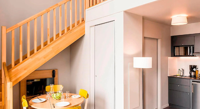 Двухместная студия Aparthotel Adagio access Colombes La Défense