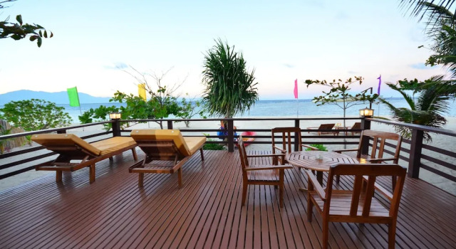 Семейная вилла рядом с пляжем Arena Island Resort