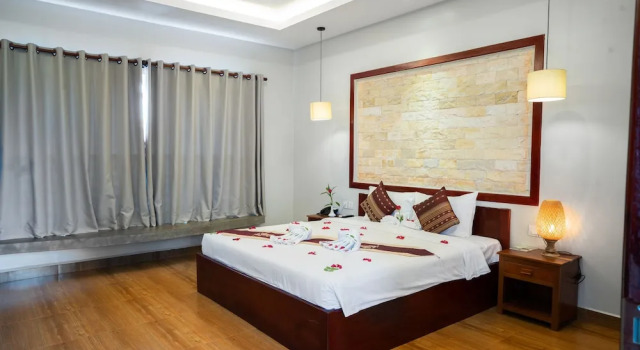 Люкс с красивым видом из окна Romantic Angkor Residence