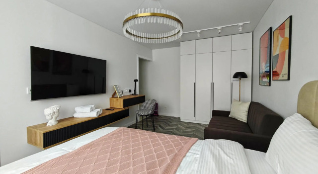 Stylish apartment on Yaroslavskoye highway, Book Lejlighed Lejligheder i Moskva, Lejlighed