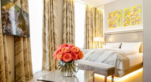 Студия с балконом Boutiquehotel Das Tyrol