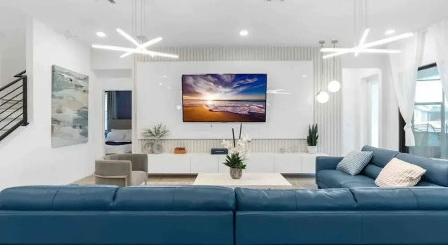 Super Ritzy 9BR 9BA Loft Private Pool, Забронировать Дом для отпуска Виллы Орландо, Вилла