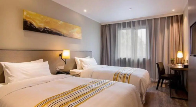 Двухместный номер Standard Homeinns Plus Zhangye Road Lanzhou Pedestaian