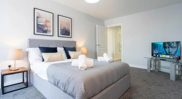 MAEVELA Apartments - Super Comfy Luxury 1 Bed Apartment - City Centre, Digbeth - ROOFTOP TERRACE - Smart TV's, Забронировать Апартаменты/квартира Апартаменты Бирмингема, рядом с Бирмингемский городской университет, Апартаменты/квартира