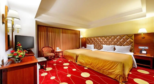 Трёхместный номер Deluxe Chyuan Du Spring Resort