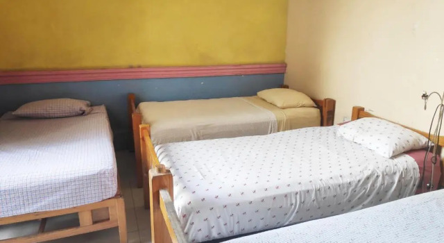 Кровать в общем номере Hostal Zocalo - Hostel