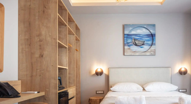 Полулюкс с частичным видом на море Skipper Beachfront Suites