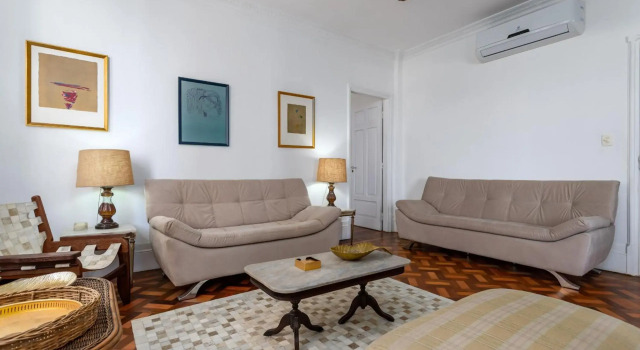 Pineapples BI701 - Apartamento 2 quartos em Copacabana com vista para o mar à 50m da praia