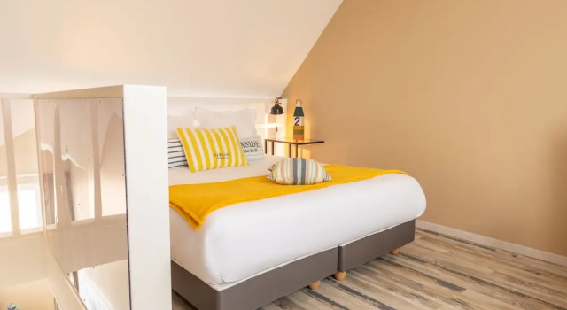 Семейный номер Standard с видом на город Hôtel de la Plage
