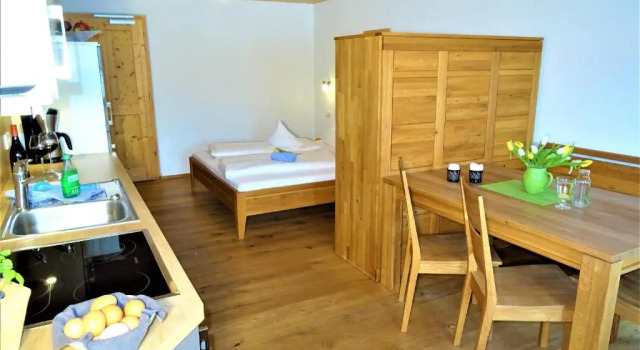 Apartamento com vista para o jardim Gut Grasleiten
