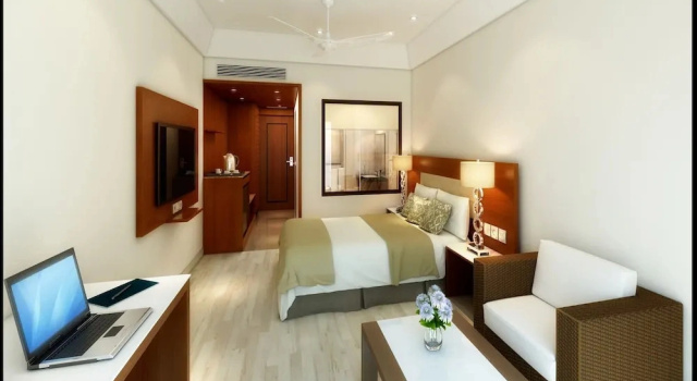 Номер Deluxe с видом на бассейн Sobit Sarovar Portico