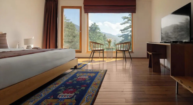 Habitación doble De lujo con vista al jardín Zhiwaling Ascent