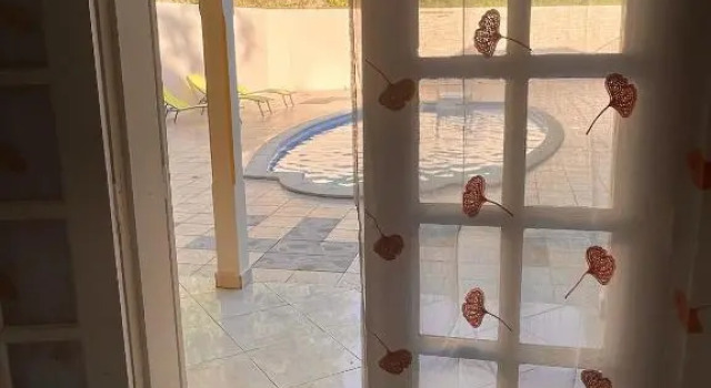 Appartement d'une chambre avec piscine partagee jardin clos et wifi a Le Gosier a 8 km de la plage, Varaa Huoneisto Hotellit Grande-Terre uima-altaalla, Uima-allas