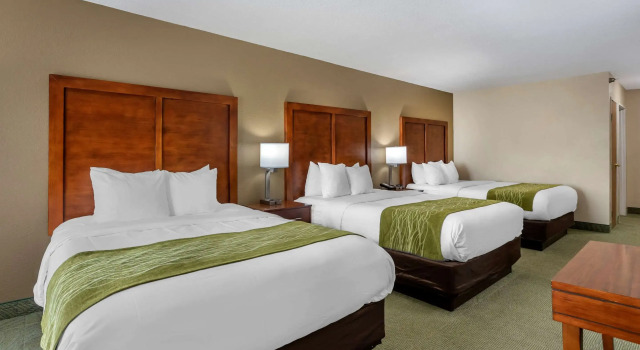 Шестиместный люкс Comfort Inn Muscatine near Hwy 61