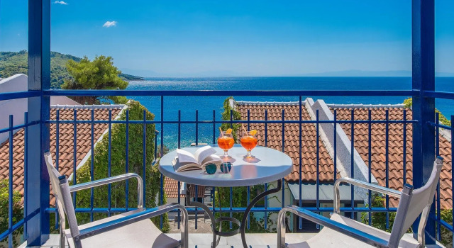 Номер Standard с частичным видом на море Adrina Beach Hotel