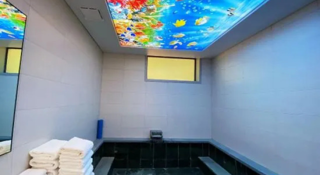 Кровать в общем номере с 6 комнатами с видом на внутренний двор Holiday Inn Hongxigu Hot Springs, Gaizhou, Yingkou