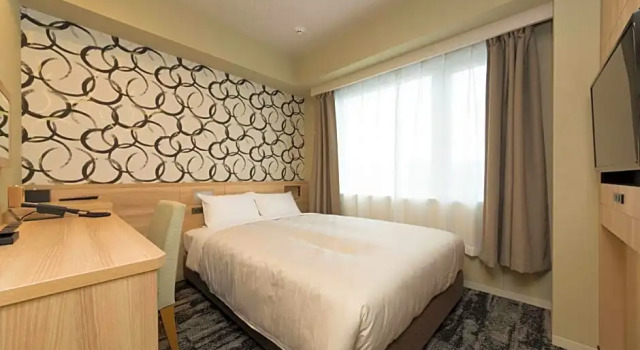 Двухместный номер Standard Sanco Inn Kyoto Hachijoguchi Shikinoyu