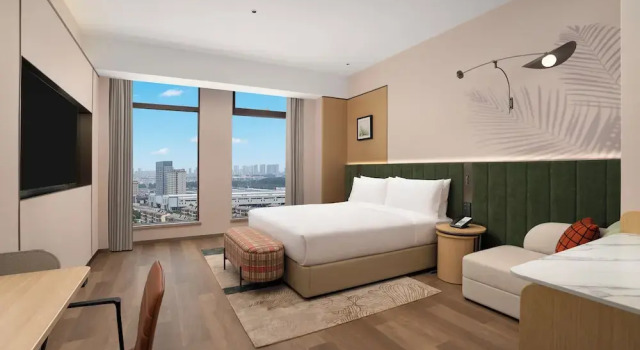 Двухместный номер Superior Hilton Garden Inn Linyi Shangcheng