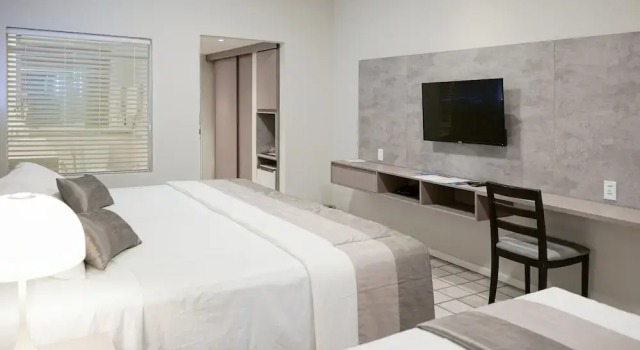 Трёхместный номер Deluxe с балконом Blue Tree Premium São Luis