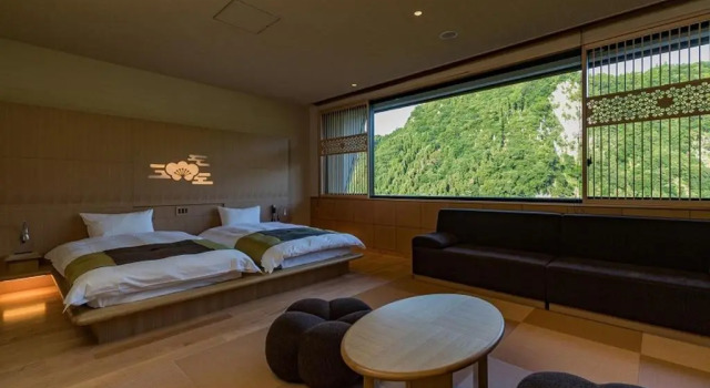 Семейный номер Standard Okuhita Onsen Umehibiki