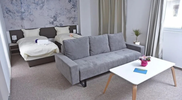 Апартаменты Deluxe c 1 комнатой с видом на горы Kozle City Apartments