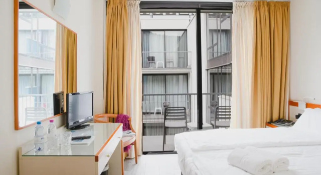 Двухместный номер Economy с балконом Hotel Holiday Sport & Relax