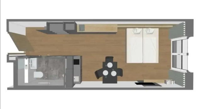 Двухместный номер Standard Timber One Boardinghouse Dorfen