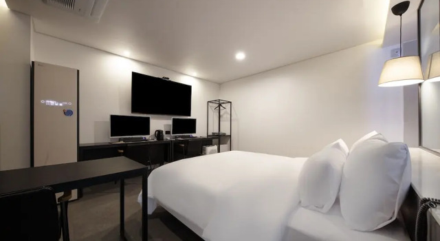 Habitación doble Estándar Wall Hotel Cheonan Cheongsu